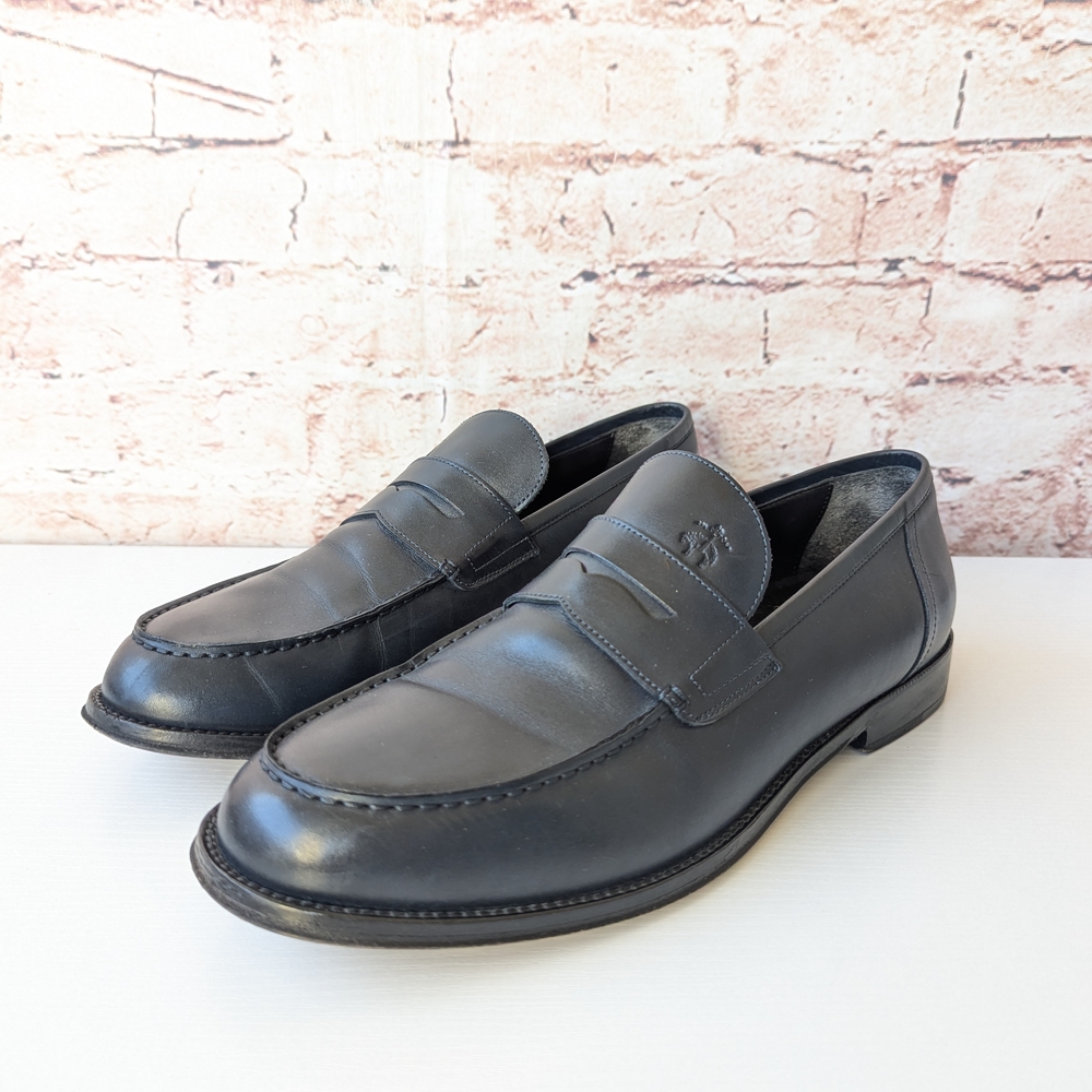 Brooks Brothers Black Leather Loafers